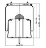 SCANI 000492680 Boot, air suspension